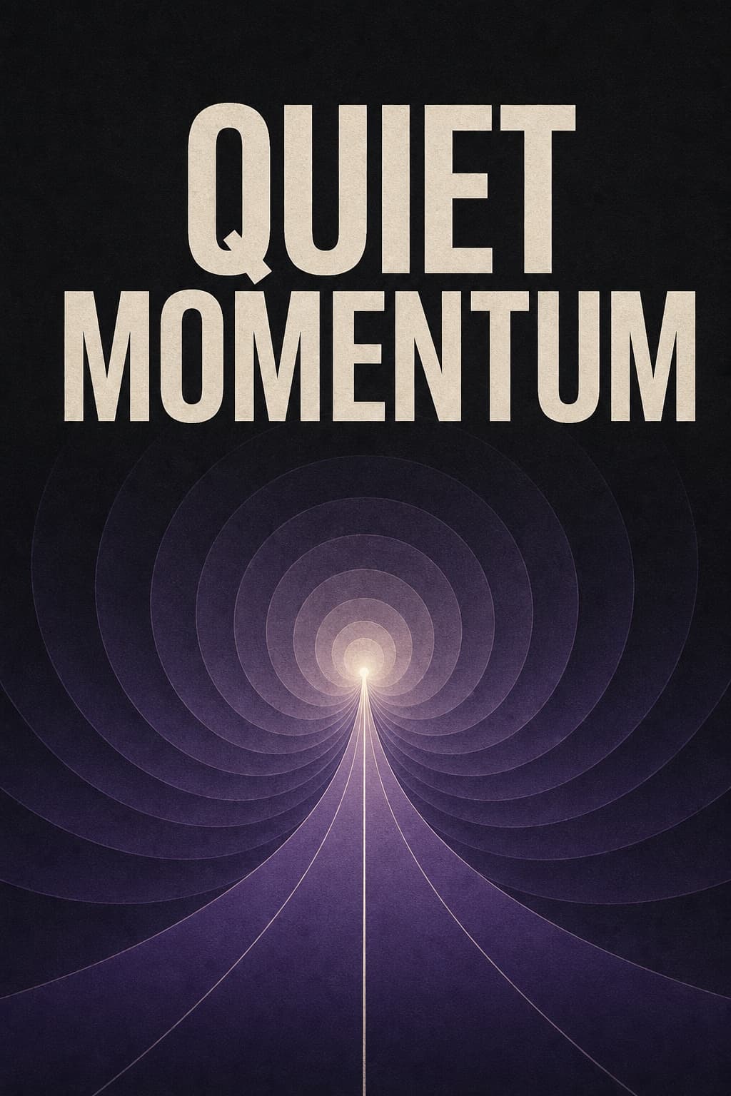 Sample KDP cover: Quiet Momentum